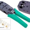Zaciskarka wtyków RJ10, RJ11, RJ12, RJ45; HY200