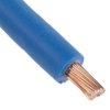 Przewód jednożyłowy linkowy, 2491B, 2.5 mm², 50/0,25 mm, 13 AWG, Bezhalogenowe, 750 V, Niebieski, dł. 100m, RS PRO