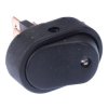 Blue LED Oblong On-Off Rocker Switch SPST 20A 12V