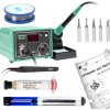 Zestaw do lutowania: stacja lutownicza Yihua 937D+ kolbowa 50W z akcesoriami