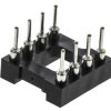 Podstawka DIL 2.54mm Pitch 7.62mm Row Spacing 8 Way, Przepust Toczony Pin E-TEC