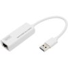 Digitus DN-3023 USB 3.0 to Gigabit Ethernet Network Adapter USB-A Male White