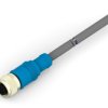 Zespół Kablowy ze złączem Złącze M12 długość 1.5m Rodzaj A Żeńskie Złącze B Złącze M12