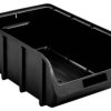 Hünersdorff 675500 Skrzynka do przechowywania do sztaplowania (S x W x G) 312 x 184 x 489 mm czarny 1 szt.