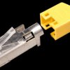 Hirose RJ45 connector Cat-5e, TM11, yellow