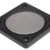 Maskownica głośnikowa Czarny Kwadratowy 2312 Visaton