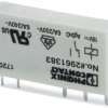 Relay, 1 Form C (NO/NC), 18 V (DC), 1906 Ω, 10 A, 250 V (DC), 250 V (AC), monostable, 2961383