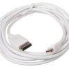 Kabel Połączeniowy Minidisplayport 1.1A Typ Minidp/Dp, M/M Biały 3M...