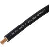 TRU COMPONENTS TC-13537076 cable rubber flexible black 1 x 16 mm² per metre