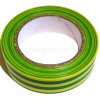 Taśma izolacyjna 19mmx33m 0.15mm żółto-zielona