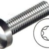 Pan head screw, TX, M2, Ø 4 mm, 5 mm, stainless steel, ISO 14583