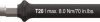 Trzon wymienny TORX do easyTorque seria 28595 T20x110mm / max. 8,0Nm 46908