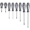 kwb 141195 Screwdriver set 8-piece with various sizes for versatile use