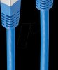 BS75211-0.25B Patch cable, Cat.5e, SF/UTP, blue, 0,25m