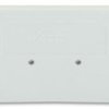 End/Intermediate plate for terminal block, 279-318