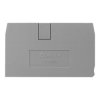 Płytka końcowa do złączki szynowej 6mm2 DS6 DGN D-DS6-01P-11-00A(H)