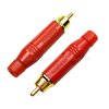Wtyk RCA Amphenol ACPR-RED czerwony