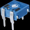 CA9PV10-100KA2020 Potentiometer, horizontal, 9mm, 100 KOhm