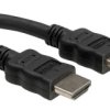 Kabel HDMI 2m A: HDMI Ethernet B: HDMI Ethernet A: Męskie B: Męskie High Speed