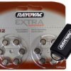 36 x baterie do aparatów słuchowych Rayovac Extra Advanced 312 + pojemnik na baterie