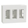 Obudowa kasety sterowniczej Schneider Electric 4-otworowa Biały New Unica