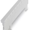 Enclosure cover, PA, (W x H x D) 20.94 x 114.1 x 30.1 mm, light gray, for enclosure, 2202622
