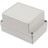 Obudowa ogólnego użytku Poliwęglan szerokość zew. 85 mm długość zew. 125 mm wys. zew. 70 mm Hammond IP65 Jasnoszary