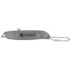 Toolcraft 2347939 Mini Carpet Knife 84mm Key Ring 3 Blades Aluminium