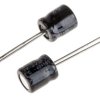 Kondensator 22μF 35V dc Radialny, Otwór przelotowy RS PRO roztaw: 2.5mm 6 (Dia.) x 7mm