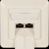 ET-25211.2V1 RJ45 data socket Cat.6, right/left, flush-mounted, 2x RJ45