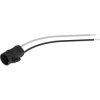 Connection cable, plastic, (L) 200 mm, black, for control and signal devices, 82-962.0200