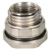 Flange socket, M12, rear wall mounting for socket inserts, 21033392000
