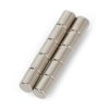 Magnes neodymowy okrągły 3x4mm - 10szt.