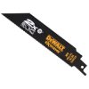 DEWALT DT2407L 2X Life Reciprocating Metal Saw Blades 152mm 14/18 TPI (5)