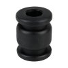Wibroizolator 13mm/9mm - silikonowy - czarny - tłumik drgań, damper, amortyzator - 1 szt