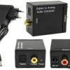 Konwerter sygnału audio IN toslink / OUT coaxial