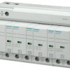 Ochronnik przepięciowy 3-fazowy, 25kA, montaż Szyna DIN, -40 → +80 °C., Siemens 5SD