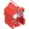 Locking device, red, snap-in mounting, for RJ45 plug, PSL-DCPLSE, package with 10 pieces