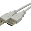 Kabel USB 2.0 A (wtyk / wtyk) 1,8m
