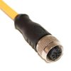 Mueller Electric Kabel siłownika czujnika Złącze A Złącze M12, Prosty 4 długość 10 m Rodzaj A Żeńskie Złącze B