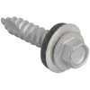 ForgeFix TFHT6332 TechFast Hex Head Screw Sheet to Timber 6.3 x 32mm Pack 100