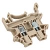 Złączka; na szynę DIN; DK2.5N; szary; śrubowy; 0,34÷2,5mm2; 20A; 600V; 1 tor; Dinkle; RoHS