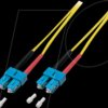 O2513.2 Duplex Jumper SC-SC 9/125µ, OS2, LSZH, yellow, 3.0mm, 2m