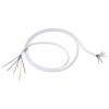 Bachmann 119271 Cooker Connection Cable White 2m 10-Pack H05VV-F 5G2.5qmm
