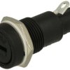 Gniazdo bezpiecznika; FH1-B-MW; fi 5x20mm; na panel; 10A; 250V AC; CANAL COMPONENTS INC; RoHS