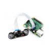 Kamera HD F Night Vision OV5647 5Mpx - IR z regulacją ostrości dla Raspberry Pi + moduły IR - Waveshare 10299