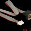 89632 Delock pin header female serial > RS-232 DB9 male, 30 cm