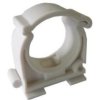 Uchwyt zamknięty do rur 32mm biały UZE-32 /100szt./