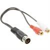 Przyłącze DIN 5 wtyk - 2xRCA gniazdo 0.2m