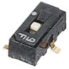 Przełącznik DIP, SPDT, montaż PCB, 100 mA przy 6 V DC, -40 → +85°C, Nidec Components